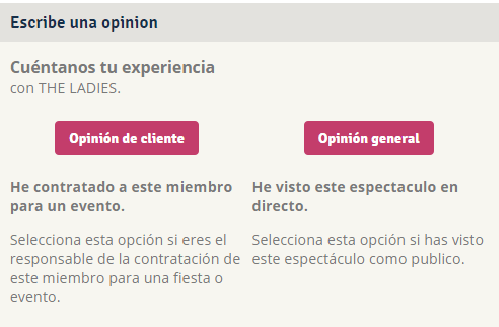 Escribe una opinión