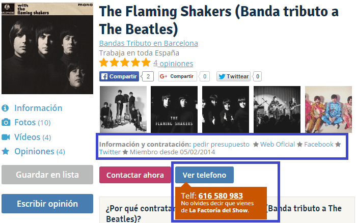 contacto directo