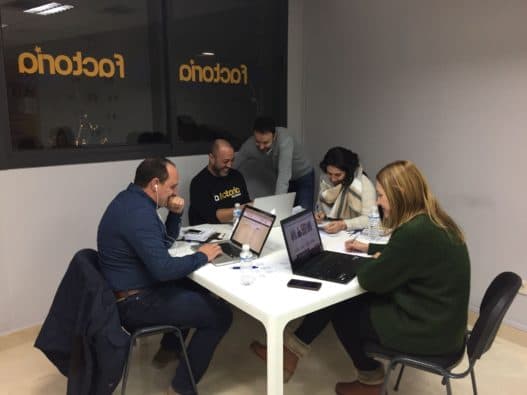 equipo trabajando en valladolid