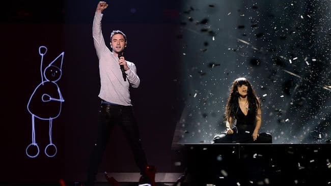 Mans Zelmerlow y Loreen