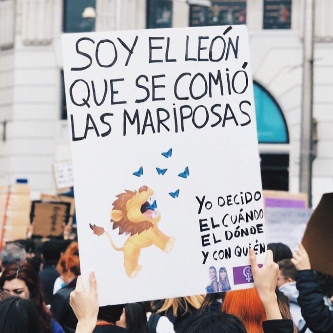 Lo Malo en la manifestación feminista 8M