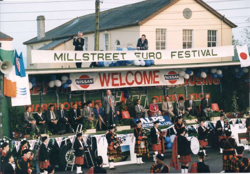 Millstreet durante el fin de semana de Eurovisión en 1993