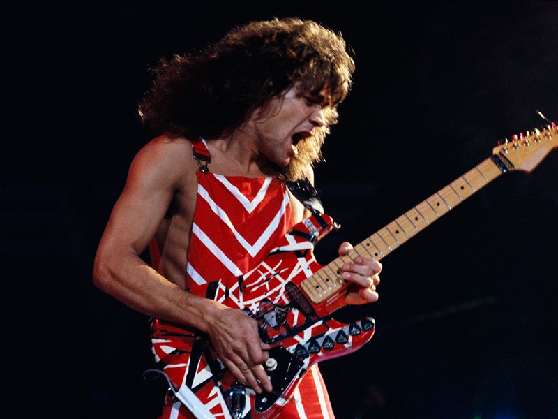 Eddie Van Halen en 1985 (Fabio Nosotti, CORBIS)