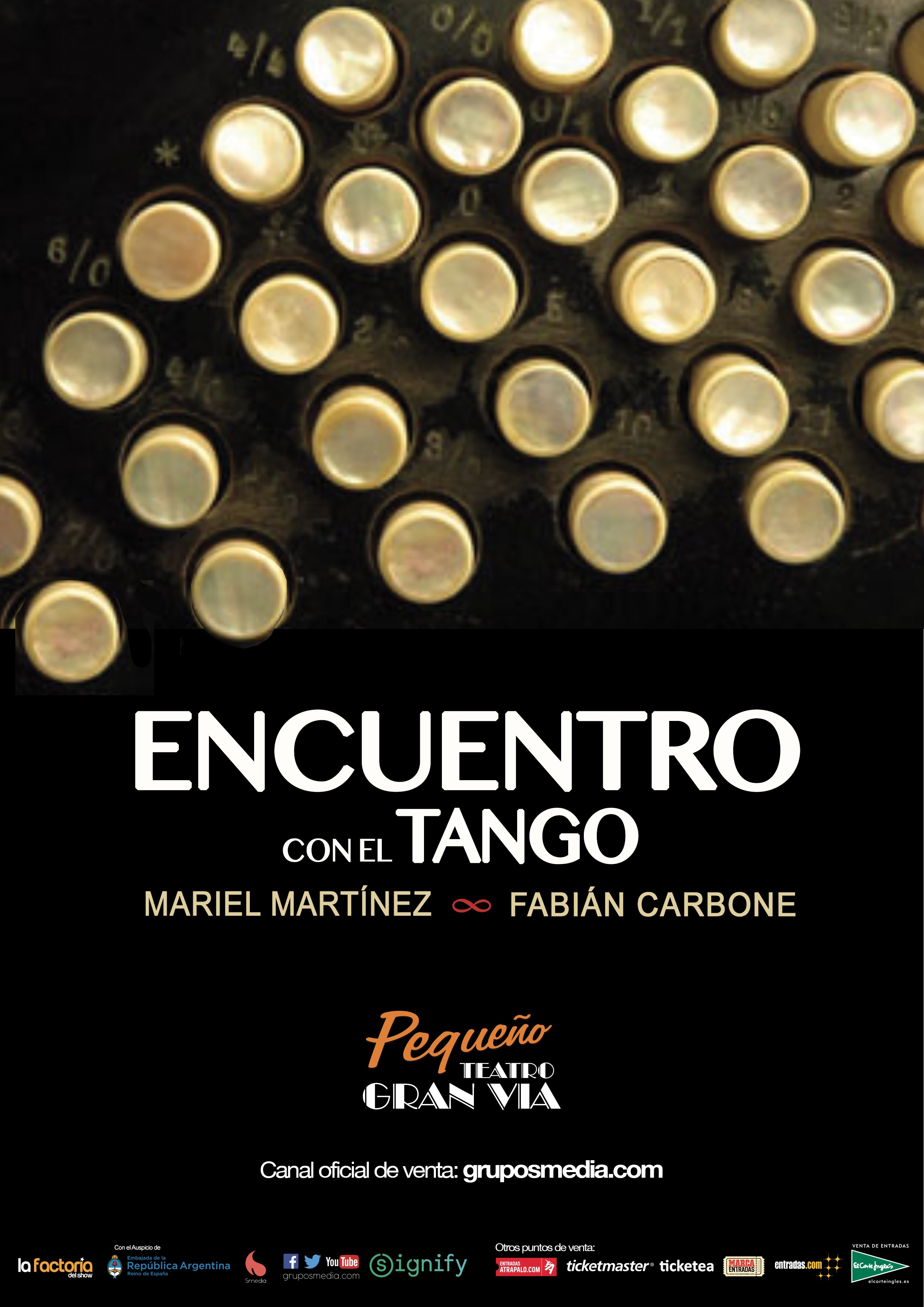 Encuentro con el tango en el pequeño teatro de gran via 