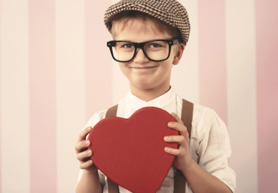 San Valentín con niños