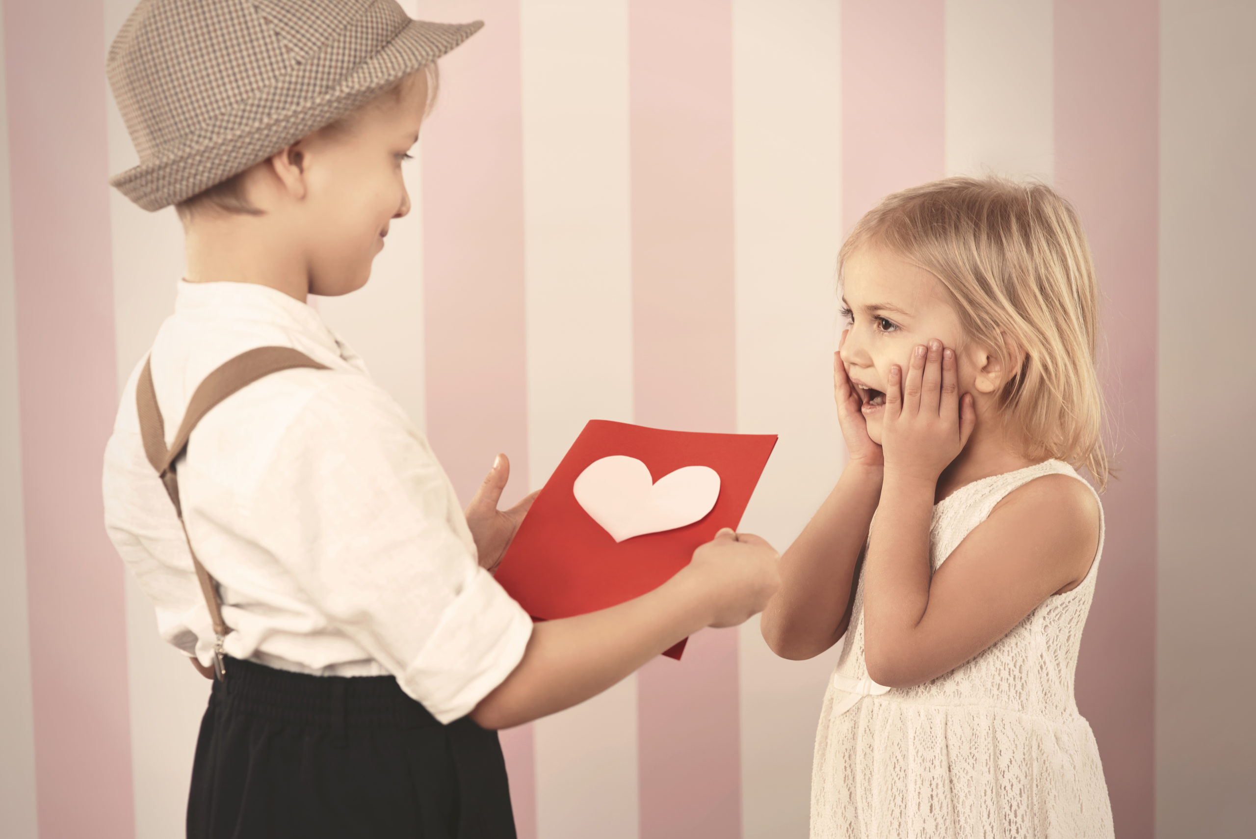 San Valentín con niños