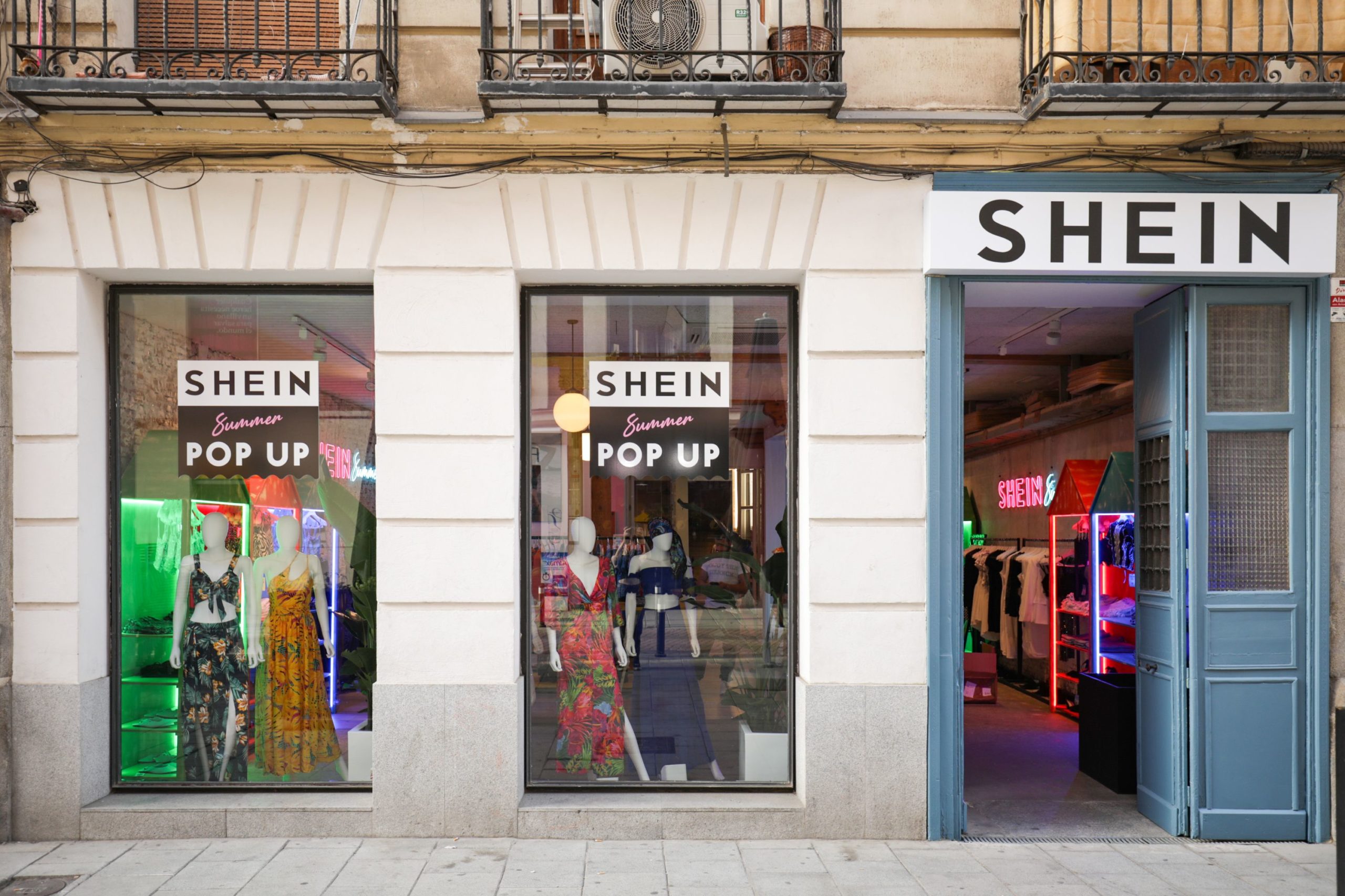 Caso de éxito: tienda pop up Shein