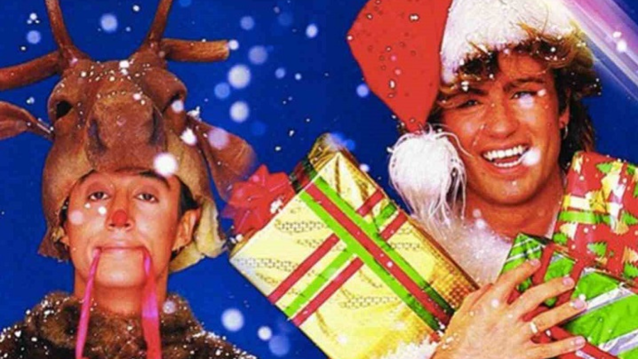 organizar una fiesta temática de Navidad en los 80
