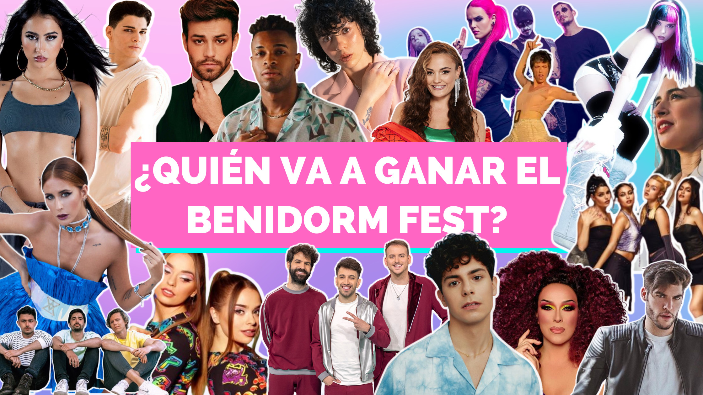Favoritos para ganar el Benidorm Fest 2023: Vicco, Fusa Nocta, Agoney, Rakky Ripper, Alfred Garcia, Megara, Sofía Martín...