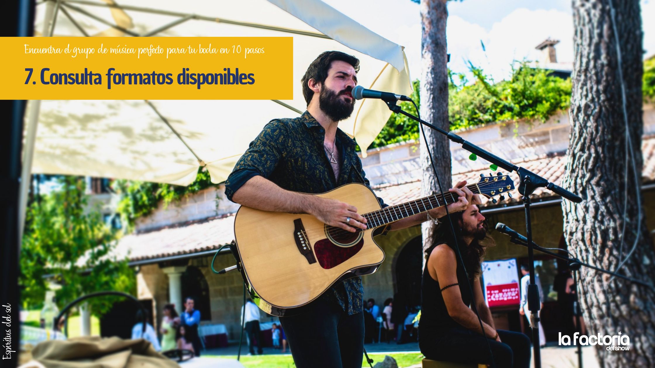 Espíritus del Sol es un dúo musical de versiones pop-rock internacional