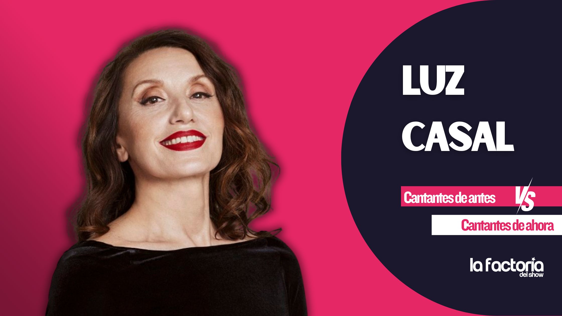 Luz Casal es una de las cantantes españoles más importantes de nuestra música. 
