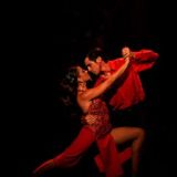 bailarines cuarteto tango querido