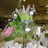 evento centros florasles de sala de banquete floristeria muguet