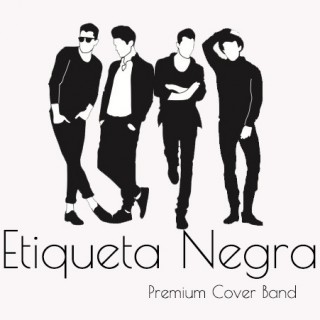 etiqueta negra premium cover band
