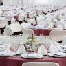 banquete para 1800 personas alquiler de material de catering