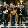 traje de gala negro agrupacion mariachi mexicolombia