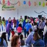 fiesta organizada por el ampa educacion y futuro 2014 castilblanco de los arroyos sevilla charanga los amigos